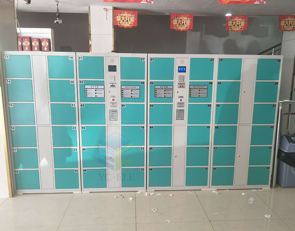 上海连锁超市智能存包柜合作案例！